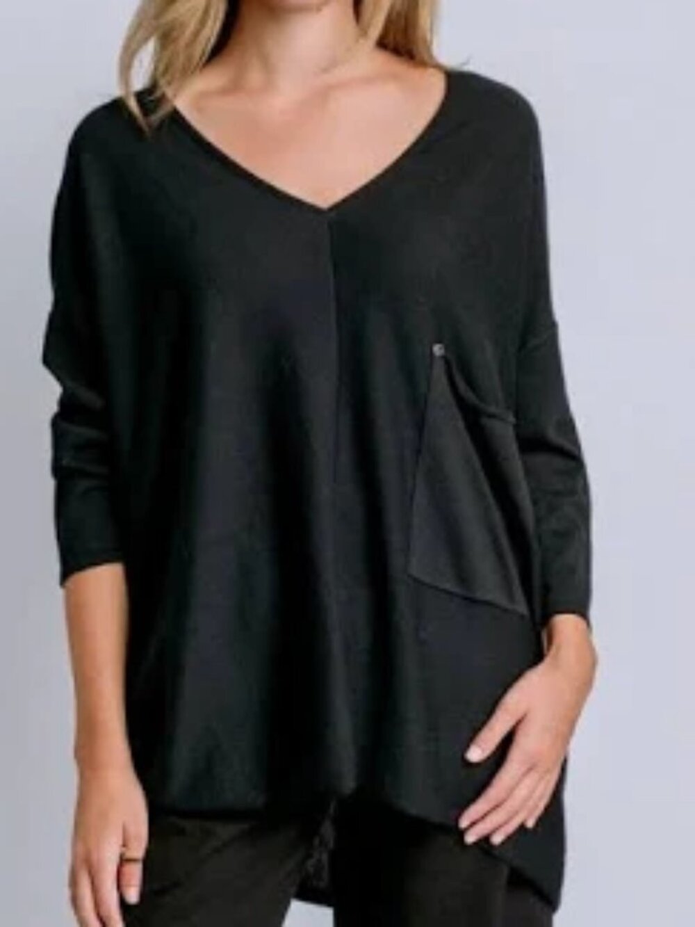 Kerisma V Neck Oversize Pocket Sweater